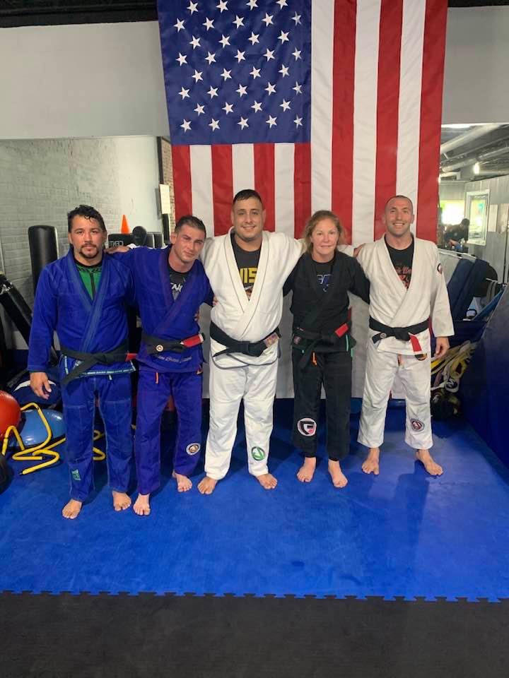 CEV Jiu Jitsu adult students and coaches